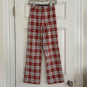 Brandy Melville plaid pants